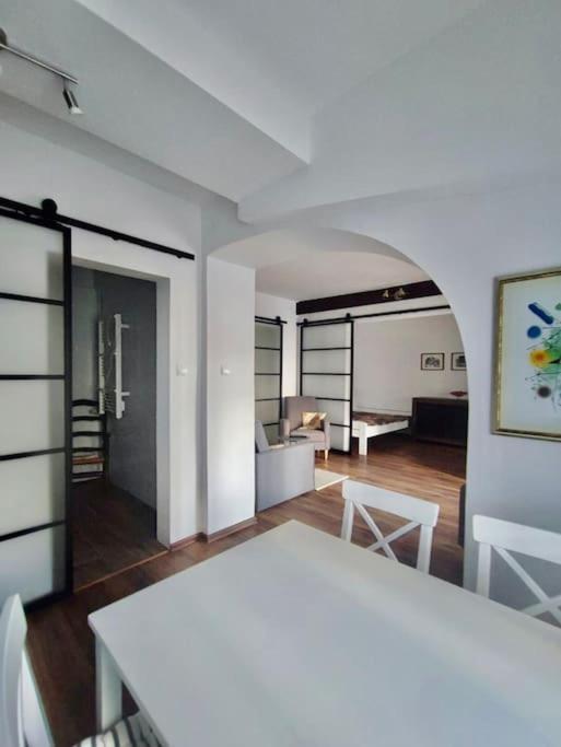 Loft W Starej Wozowni Apartment Krynica Zdroj Bagian luar foto